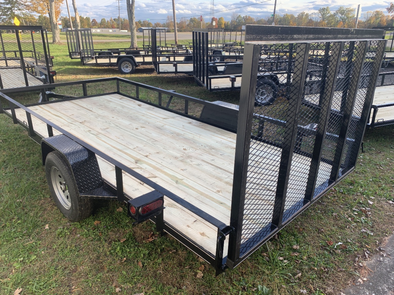 2026  Racers Edge Trailer 76x14 Single Utility 3500lb